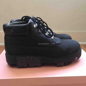 Acne Studios Tinne black ankle hiking boots